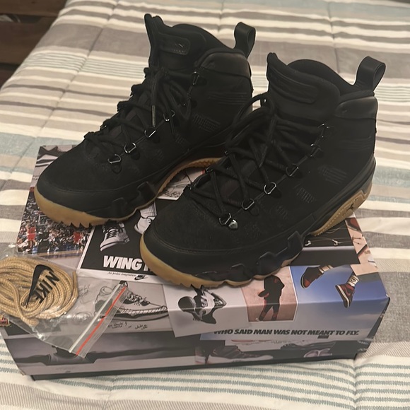 air jordan 9 boot nrg black gum